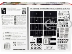Skill 3 Model Kit Big Rig Semi Trailer 2 Pallets 2-In-1 Kit 1/25 Scale Model AMT AMT1164