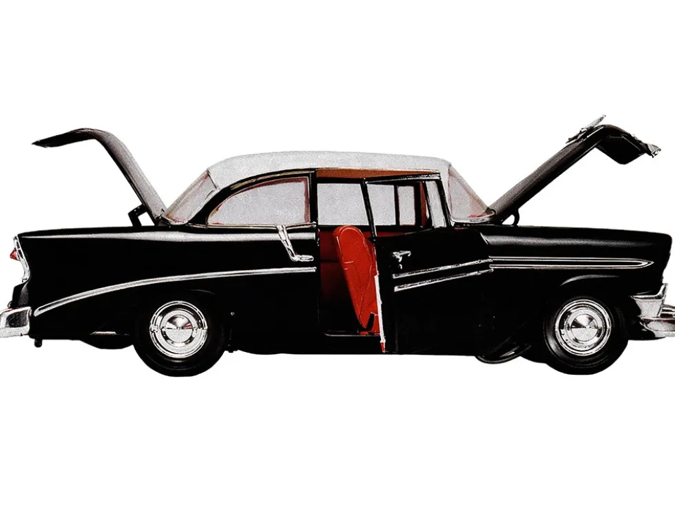 Skill 3 Model Kit 1956 Chevrolet Bel Air "Route 66" 1/25 Scale Model by Atlantis
