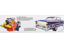Skill 3 Model Kit 1955 Chevrolet Bel Air Hardtop 1/16 Scale Model AMT AMT1452