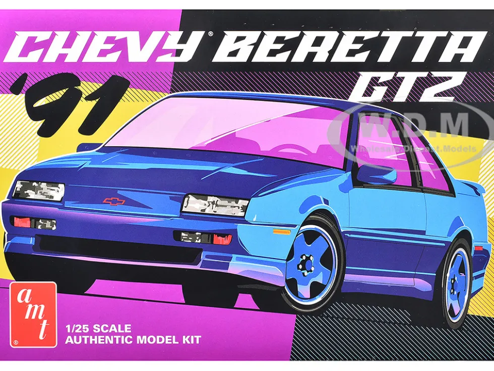 Skill 2 Model Kit 1991 Chevrolet Beretta GTZ 1/25 Scale Model by AMT
