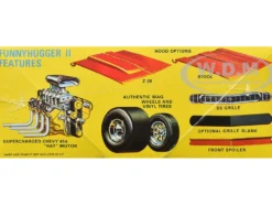 Skill 2 Model Kit Chevrolet Camaro Funny Car 