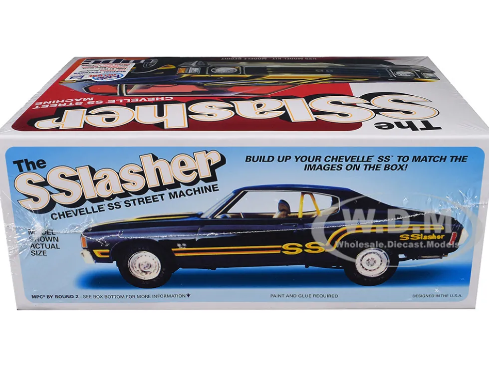 Skill 2 Model Kit Chevrolet Chevelle SS Street Machine "The SSlasher" 1/25 Scale Model by MPC