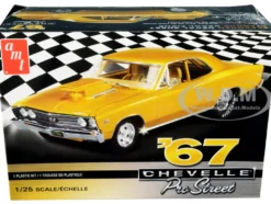 Skill 2 Model Kit 1967 Chevrolet Chevelle Pro Street 1/25 Scale Model AMT AMT876 M