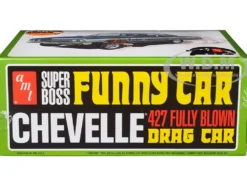 Skill 2 Model Kit 1965 Chevrolet Chevelle AWB Funny Car Time Machine 1/25 Scale Model AMT AMT1302