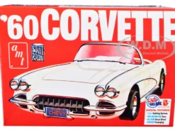 Skill 2 Model Kit 1960 Chevrolet Corvette Street Rods 1/25 Scale Model AMT AMT1374