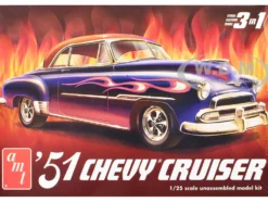 Skill 2 Model Kit 1951 Chevrolet Cruiser 3-in-1 Kit 1/25 Scale Model by AMT