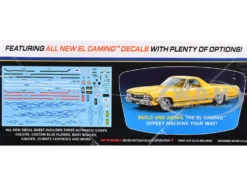 Skill 2 Model Kit 1968 Chevrolet El Camino Street Machine 1/25 Scale Model by AMT