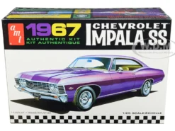 Skill 2 Model Kit 1967 Chevrolet Impala SS 1/25 Scale Model AMT AMT981 M