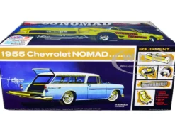 Skill 2 Model Kit 1955 Chevrolet Nomad 3 in 1 Kit Trophy Series 1/25 Scale Model AMT AMT1297