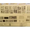 Skill 3 Model Kit Construction Bulldozer Lowboy Trailer Set of 2 pieces 1/25 Scale Model AMT AMT1218