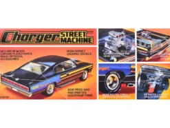 Skill 2 Model Kit 1967 Dodge Charger Street Machine 1/25 Scale Model by MPC