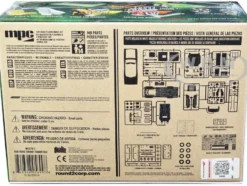 Skill 2 Model Kit 1968 Dodge Coronet R/T Convertible with Haul-Away Trailer 1/25 Scale Model MPC MPC978
