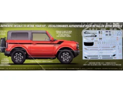 Skill 2 Model Kit 2023 Ford Bronco Outer Banks 1/25 Scale Model by AMT