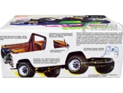 Skill 2 Model Kit Ford Bronco 4X4 Wild Hoss 1/25 Scale Model AMT AMT1304