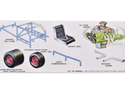 Skill 2 Model Kit 1969 Ford Falcon Modified Stocker 1/25 Scale Model by AMT