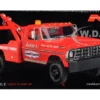 Skill 3 Model Kit 1972 Ford F-350 4x4 Tow Truck High Side Version 1/25 Scale Model by Moebius
