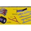 Skill 2 Model Kit 1964 Ford Galaxie Modified Stocker 1/25 Scale Model AMT AMT1383