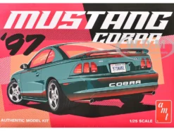 Skill 2 Model Kit 1997 Ford Mustang Cobra 1/25 Scale Model by AMT