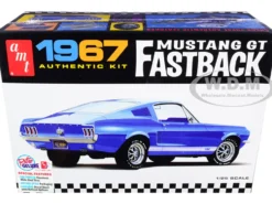Skill 2 Model Kit 1967 Ford Mustang GT Fastback 1/25 Scale Model AMT AMT1241