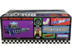 Skill 2 Model Kit 1967 Ford Mustang Shelby GT350 Black 1/25 Scale Model AMT AMT834 M
