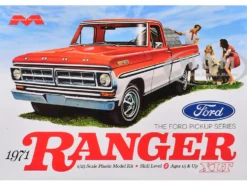 Skill 3 Model Kit 1971 Ford Ranger XLT Pickup Truck 1/25 Scale Model by Moebius