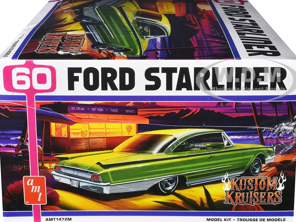 Skill 2 Model Kit 1960 Ford Starliner "Kustom Kruisers" 1/25 Scale Model by AMT