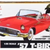 Skill 2 Model Kit 1957 Ford Thunderbird 3 in 1 Kit 1/25 Scale Model AMT AMT1397