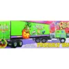 Skill 3 Model Kit Fruehauf FB Beaded Panel Van Trailer Rat Fink 1/25 Scale Model AMT AMT1292