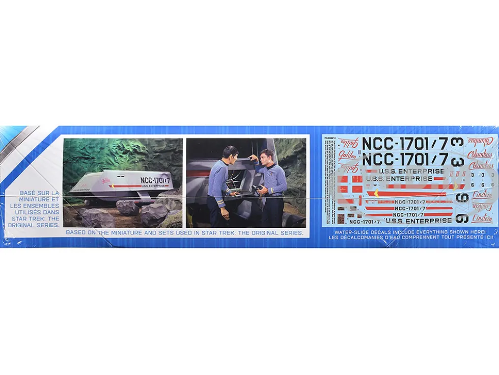 Skill 2 Model Kit Galileo Shuttlecraft "Star Trek: The Original Series" (1966-1968) TV Series 1/32 Scale Model by Polar Lights