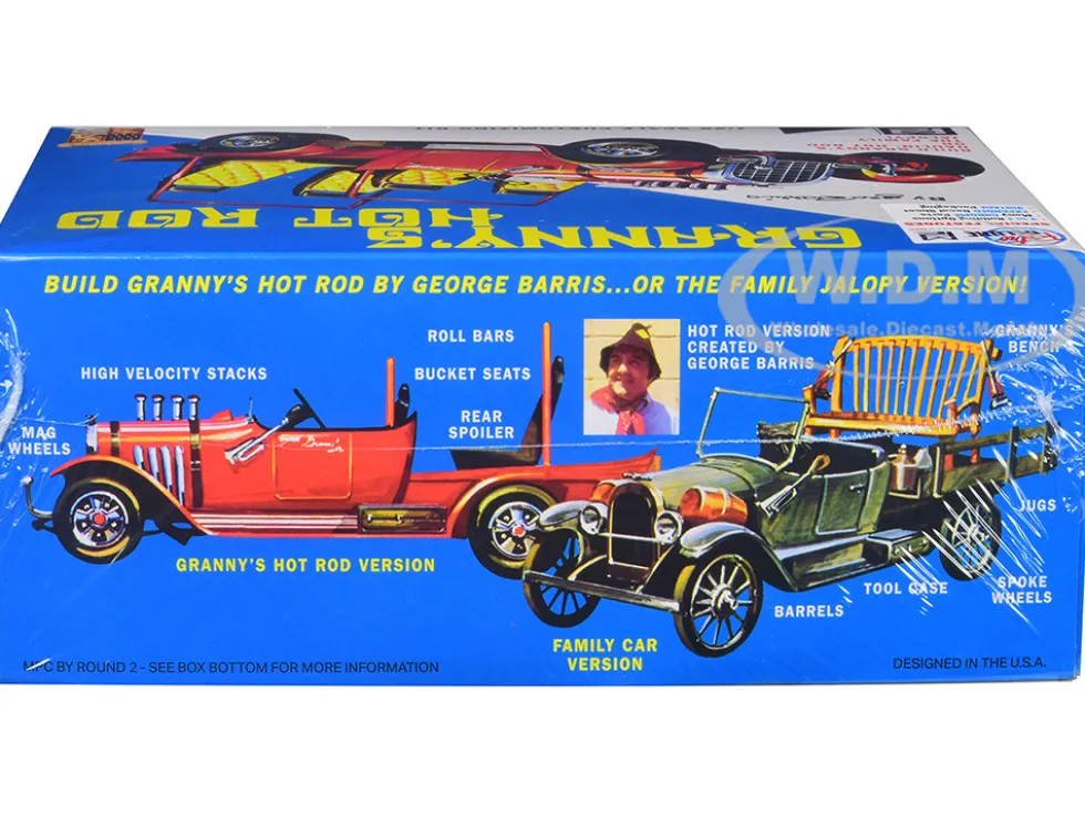 Skill 2 Model Kit Granny s Hot Rod By George Barris 2 in 1 Kit 1/25 Scale Model MPC MPC988