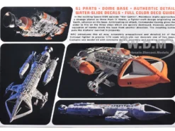 Skill 2 Model Kit Hawk Mark IX Spacecraft "Space: 1999" (1975-1977) TV Series 1/72 Scale Model by MPC