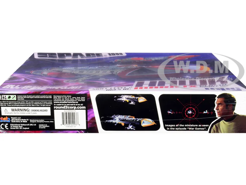 Skill 2 Model Kit Hawk Mark IX Space Fighter Space: 1999 1975-1977 TV Show 1/48 Scale Model MPC MPC947