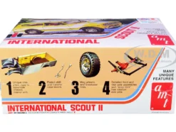 Skill 2 Model Kit IH International Harvester Scout II 1/25 Scale Model AMT AMT1248