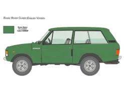 Skill 3 Model Kit Land Rover Range Rover Classic 50th Anniversary 1/24 Scale Model Italeri 3629