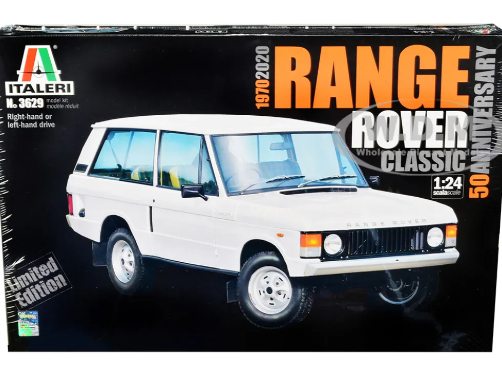 Skill 3 Model Kit Land Rover Range Rover Classic 50th Anniversary 1/24 Scale Model Italeri 3629