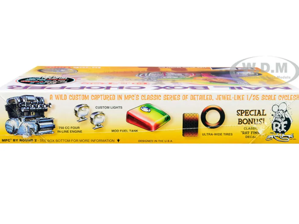 Skill 2 Model Kit Mail Box Chopper Trike Ed Big Daddy Roth's Trick Trikes Series 1/25 Scale Model MPC MPC892