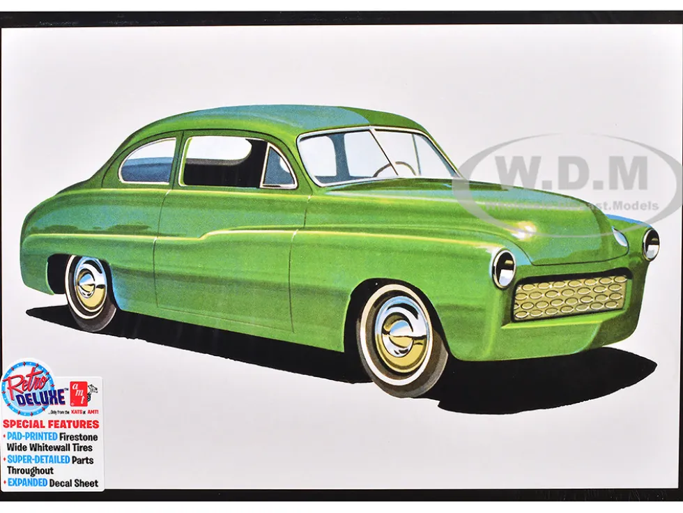 Skill 2 Model Kit 1949 Mercury Club Coupe 1/25 Scale Model by AMT