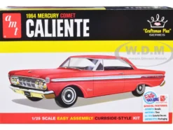 Skill 2 Model Kit 1964 Mercury Comet Caliente Craftsman Plus Series 1/25 Scale Model AMT AMT1334