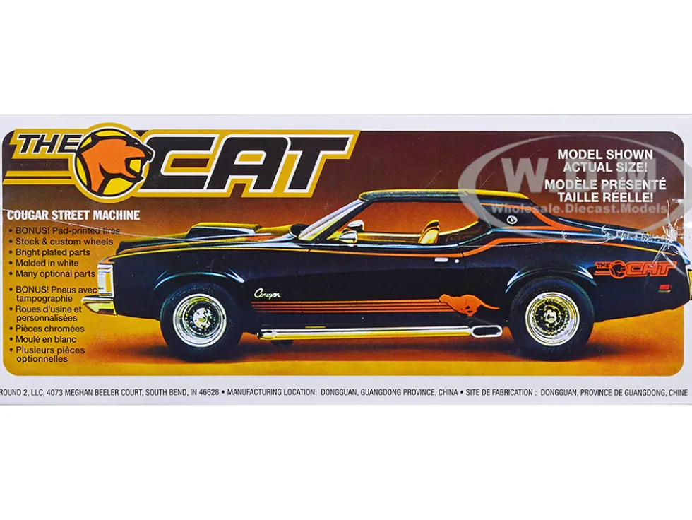 Skill 2 Model Kit 1973 Mercury Cougar "The Cat" 1/25 Scale Model by MPC
