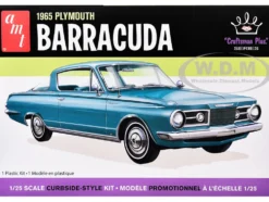 Skill 2 Model Kit 1965 Plymouth Barracuda "Craftsman Plus" Series 1/25 Scale Model by AMT