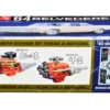 Skill 2 Model Kit 1964 Plymouth Belvedere Coupe Hardtop 1/25 Scale Model AMT AMT1188 M