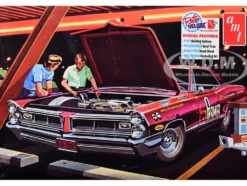 Skill 2 Model Kit 1965 Pontiac Grand Prix Show 'N' Go 1/25 Scale Model by AMT