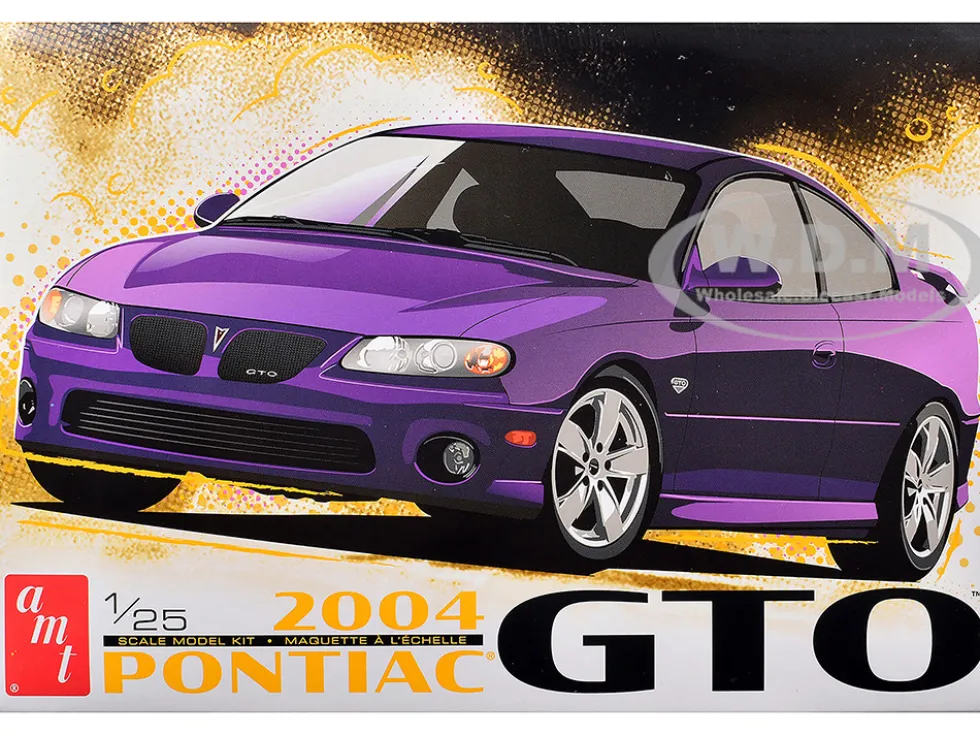 Skill 2 Model Kit 2004 Pontiac GTO 1/25 Scale Model by AMT