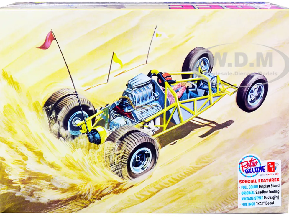 Skill 2 Model Kit Sandkat Dune Dragster 1/25 Scale Model AMT AMT1285