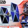 Skill 2 Model Kit Tie Fighter Star Wars Episode IV A New Hope 1977 Movie 1/32 Scale Model AMT AMT1341