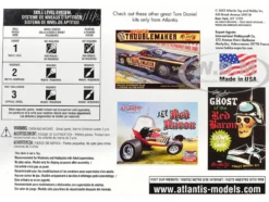 Skill 2 Model Kit Tom Daniel's Groovy Grader Dragster 1/24 Scale Model by Atlantis
