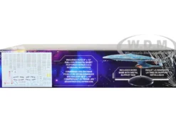 Skill 2 Model Kit U S S Enterprise NCC 1701 D Space Ship Star Trek The Next Generation 1987 1994 TV Series 1/1400 Scale Model AMT AMT1429M