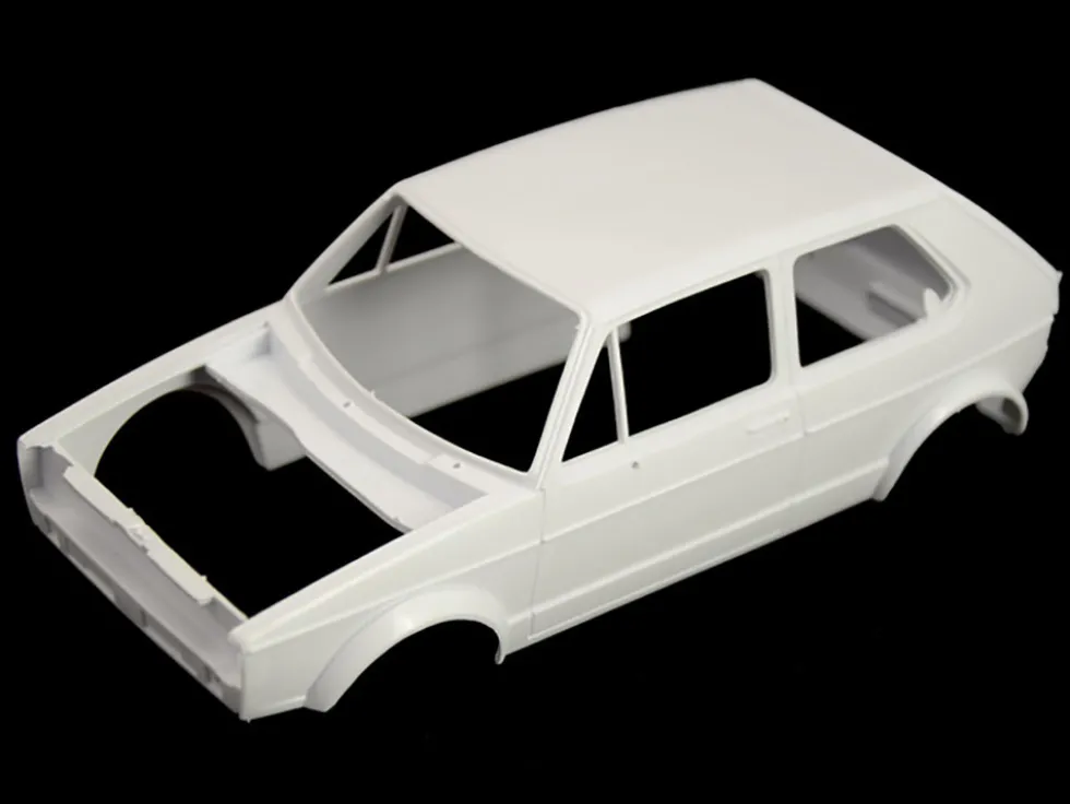 Skill 3 Model Kit 1978 Volkswagen Golf Berlin Polizei Police Department 1/24 Scale Model Italeri 3666
