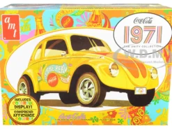 Skill 3 Model Kit Volkswagen Superbug Gasser Coca-Cola 1971 The Unity Collection 1/25 Scale Model AMT AMT1284 M