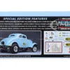 Skill 2 Model Kit 1933 Willys Gasser "Ohio George" with Collectible Tin Packaging 1/25 Scale Model by AMT